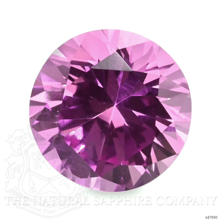 0.58 Ct. Purplish Pink Sapphire from Ceylon (Sri Lanka)