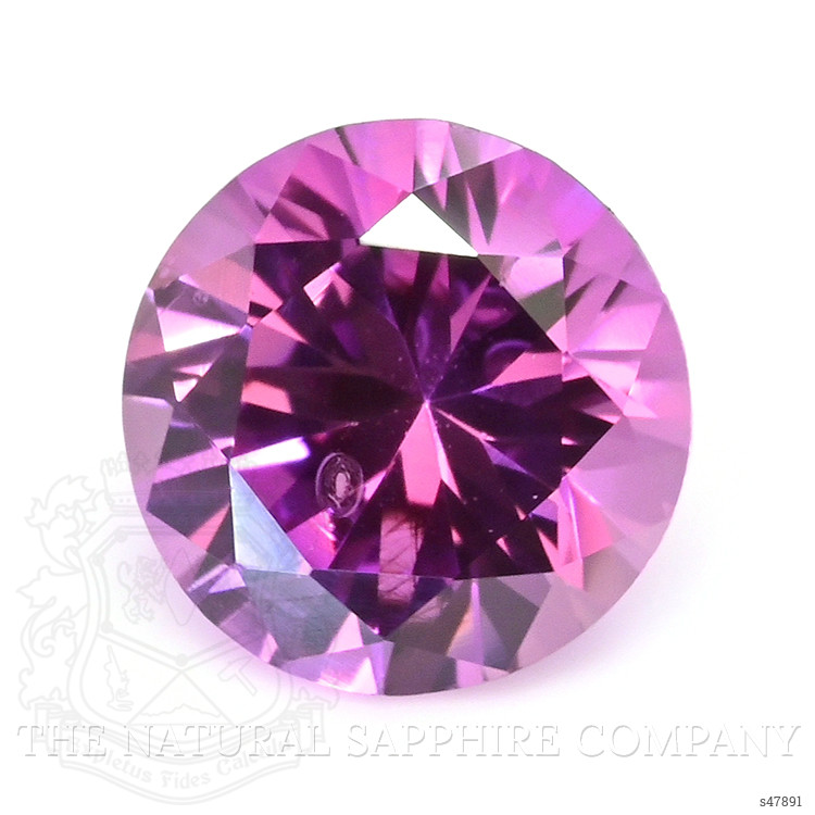 0.59 Ct. Pinkish Purple Sapphire from Ceylon (Sri Lanka)