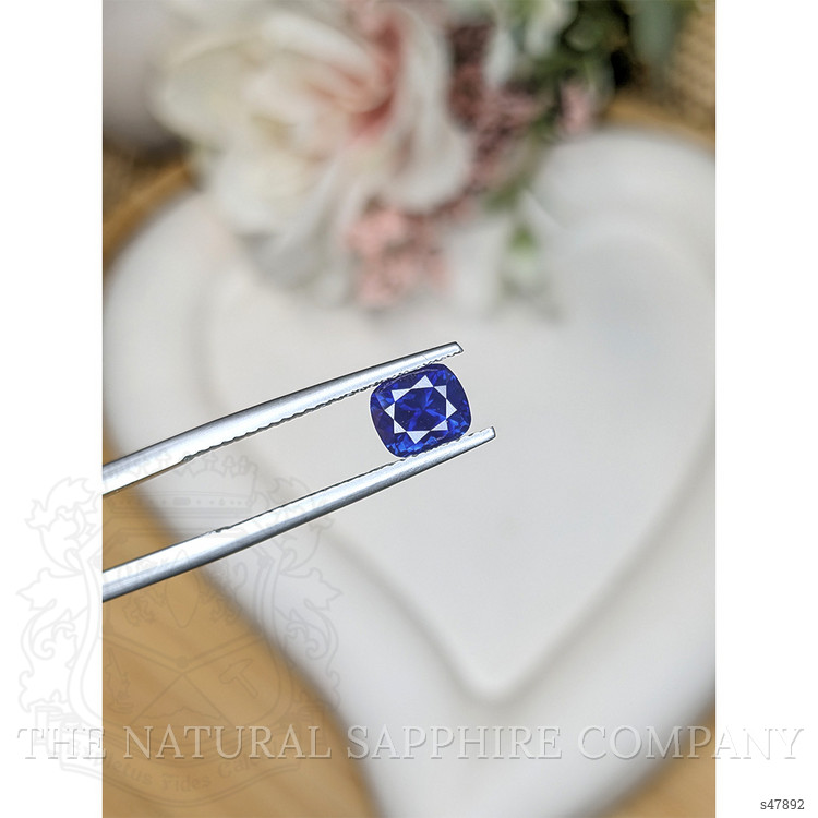 1.28 Ct. Blue Sapphire from Ceylon (Sri Lanka)