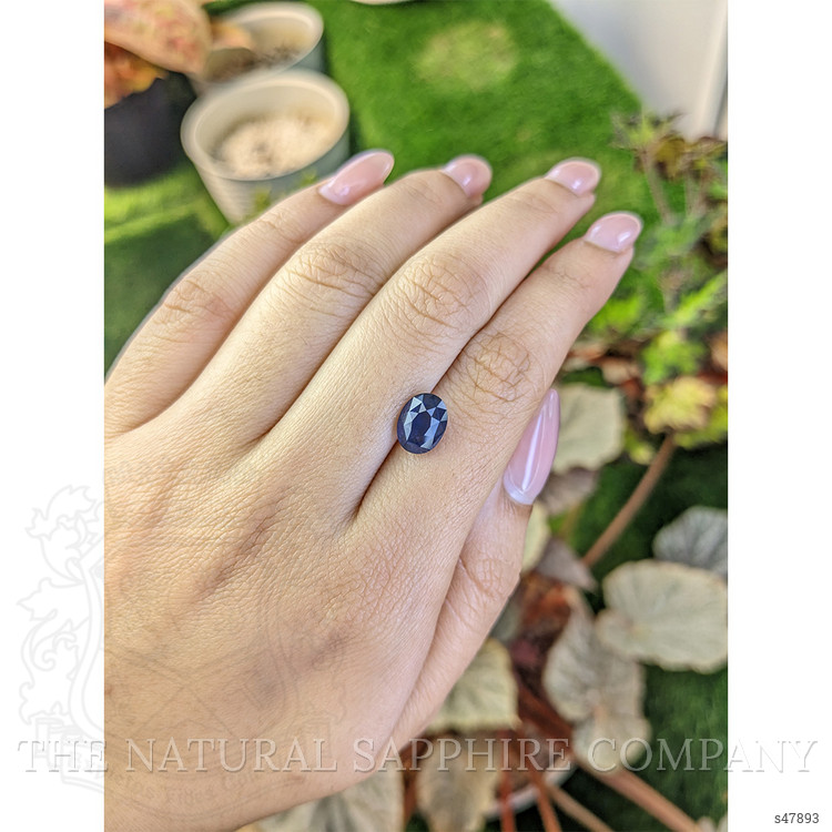 3.18 Ct. Blue Sapphire from Ceylon (Sri Lanka)