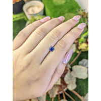 0.61 Ct. Blue Sapphire from Ceylon (Sri Lanka) Life Style