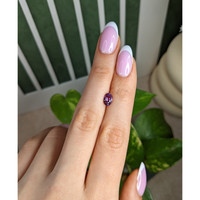 1.35 Ct. Pinkish Purple Sapphire from Madagascar Life Style