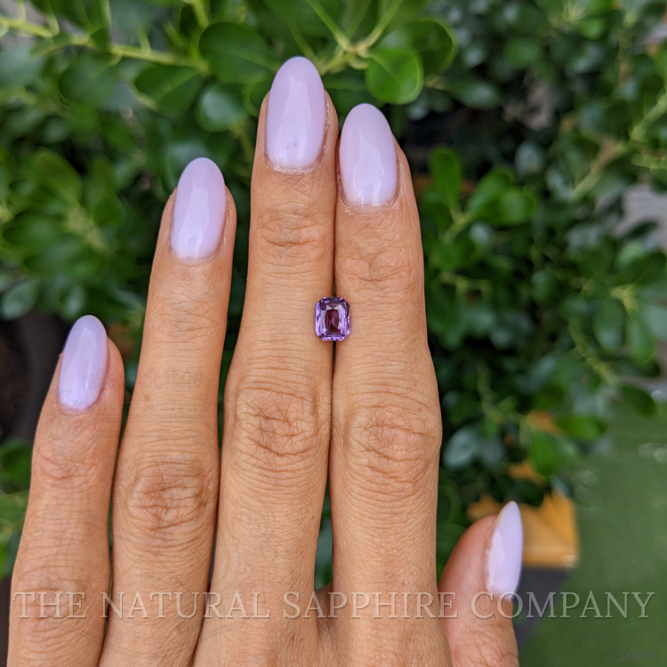 1.12 Ct. Purple Sapphire from Madagascar