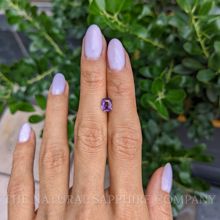 1.12 Ct. Purple Sapphire from Madagascar