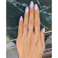 1.12 Ct. Purple Sapphire from Madagascar Life Style