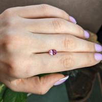1.22 Ct. Pink Sapphire from Madagascar Life Style