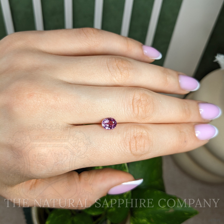 1.14 Ct. Purplish Pink Sapphire from Madagascar