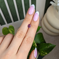 1.14 Ct. Purplish Pink Sapphire from Madagascar Life Style