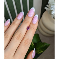 1.14 Ct. Purplish Pink Sapphire from Madagascar Life Style