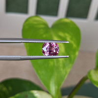 1.38 Ct. Purplish Pink Sapphire from Madagascar Life Style