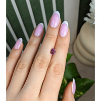 1.38 Ct. Purplish Pink Sapphire from Madagascar Life Style