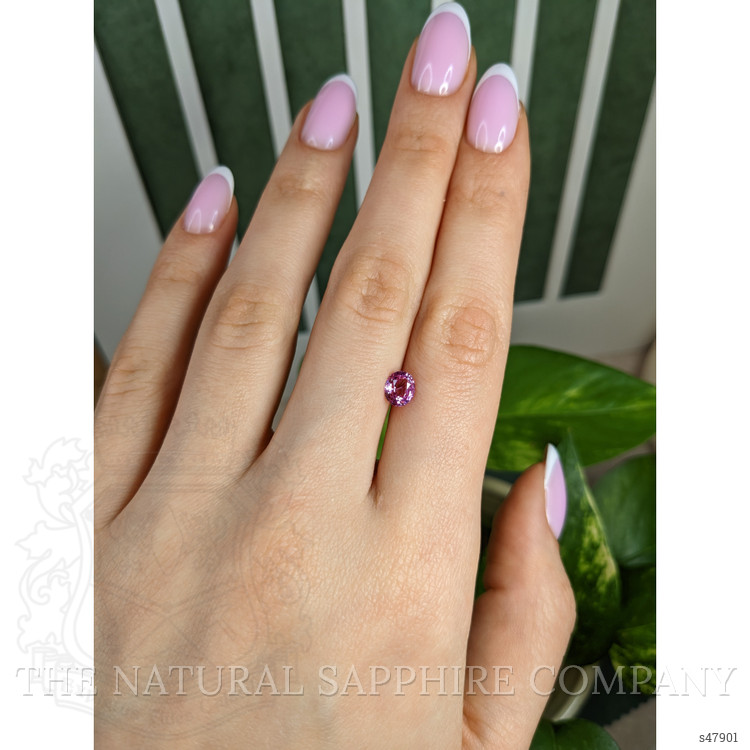 1.03 Ct. Purplish Pink Sapphire from Madagascar