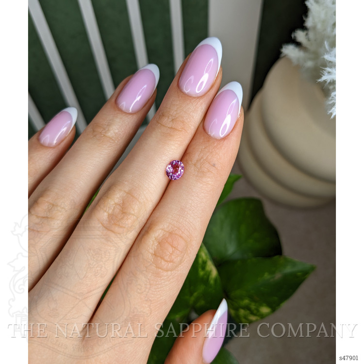 1.03 Ct. Purplish Pink Sapphire from Madagascar