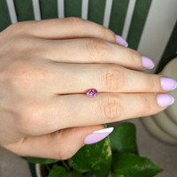 1.12 Ct. Pink Sapphire from Madagascar Life Style