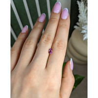 1.12 Ct. Pink Sapphire from Madagascar Life Style