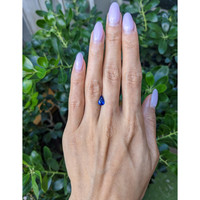 1.05 Ct. Blue Sapphire from Ceylon (Sri Lanka) Life Style