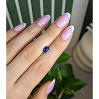 1.27 Ct. Blue Sapphire from Ceylon (Sri Lanka) Life Style