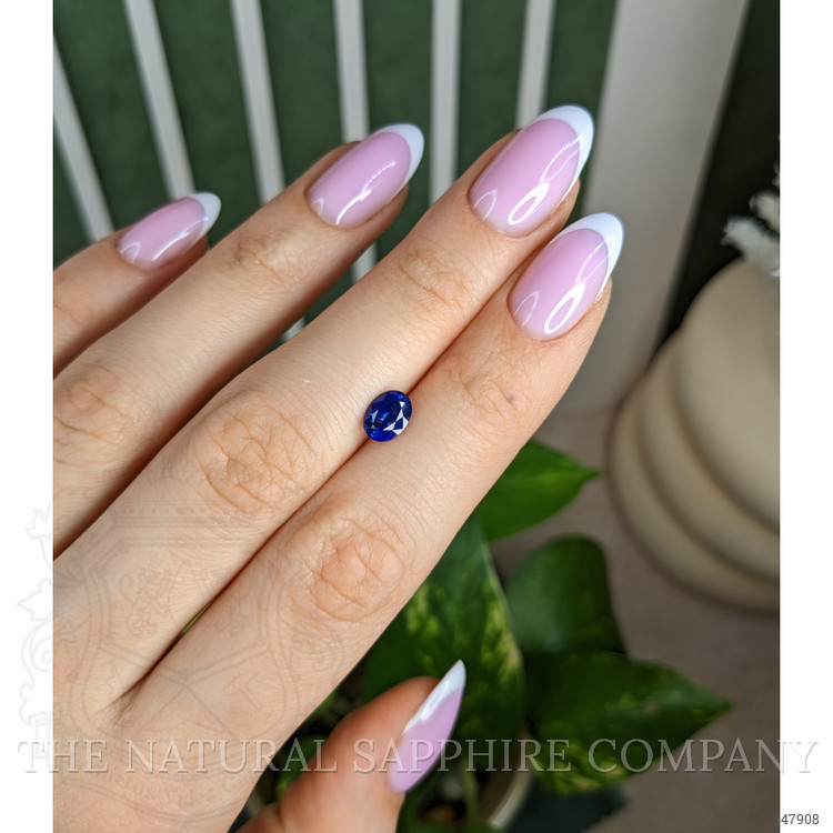1.27 Ct. Blue Sapphire from Ceylon (Sri Lanka)