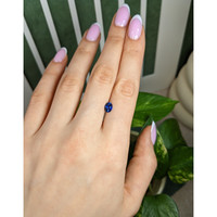 1.12 Ct. Blue Sapphire from Ceylon (Sri Lanka) Life Style