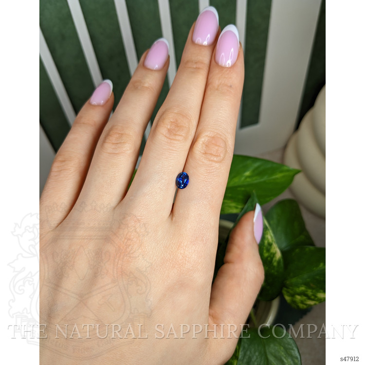 1.12 Ct. Blue Sapphire from Ceylon (Sri Lanka)