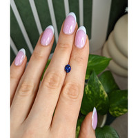 1.12 Ct. Blue Sapphire from Ceylon (Sri Lanka) Life Style