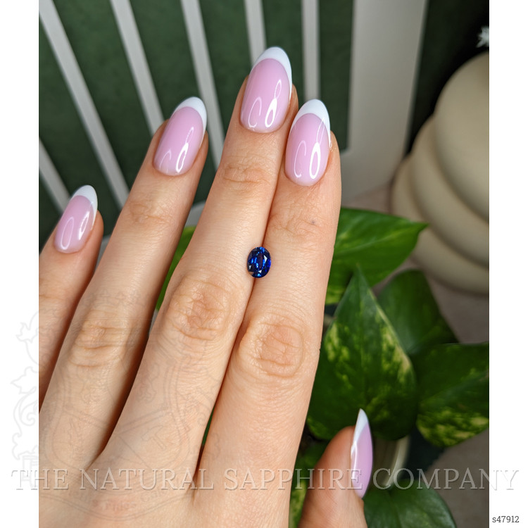 1.12 Ct. Blue Sapphire from Ceylon (Sri Lanka)