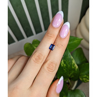 1.11 Ct. Blue Sapphire from Ceylon (Sri Lanka) Life Style
