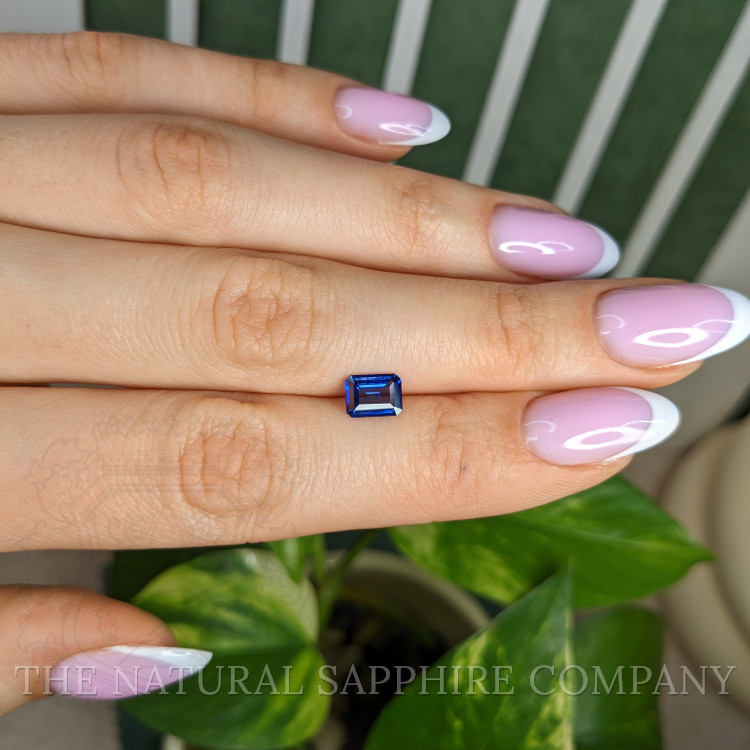 1.11 Ct. Blue Sapphire from Ceylon (Sri Lanka)