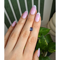 1.11 Ct. Blue Sapphire from Ceylon (Sri Lanka) Life Style