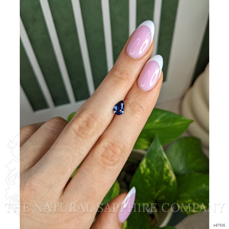 1.14 Ct. Blue Sapphire from Ceylon (Sri Lanka)