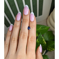 1.14 Ct. Blue Sapphire from Ceylon (Sri Lanka) Life Style