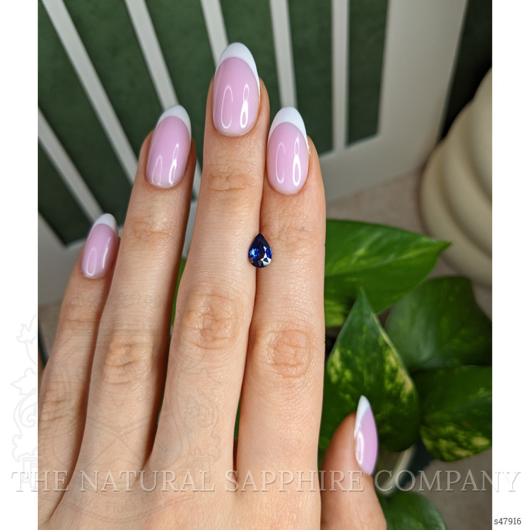 1.14 Ct. Blue Sapphire from Ceylon (Sri Lanka)