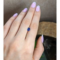 1.07 Ct. Blue Sapphire from Ceylon (Sri Lanka) Life Style