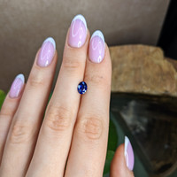 1.07 Ct. Blue Sapphire from Ceylon (Sri Lanka) Life Style