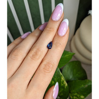 1.28 Ct. Blue Sapphire from Ceylon (Sri Lanka) Life Style