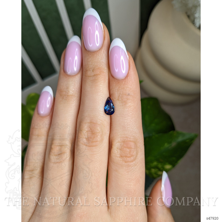 1.28 Ct. Blue Sapphire from Ceylon (Sri Lanka)