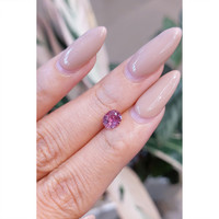 1.04 Ct. Reddish Pink Sapphire from Tanzania Life Style