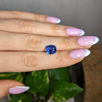 5.01 Ct. Blue Sapphire from Ceylon (Sri Lanka) Life Style