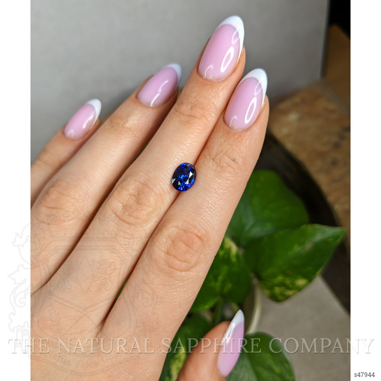 2.20 Ct. Blue Sapphire from Ceylon (Sri Lanka)