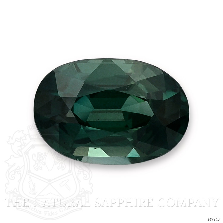 3.20 Ct. Bluish Green Sapphire from Madagascar