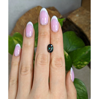 3.20 Ct. Bluish Green Sapphire from Madagascar Life Style