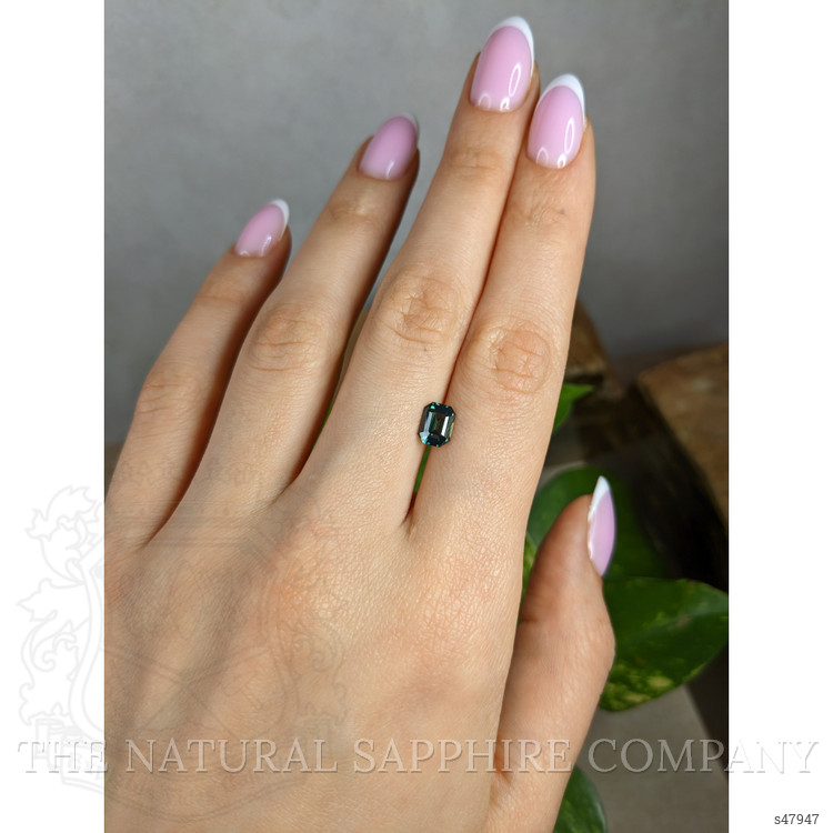 1.52 Ct. Bluish Green Sapphire from Madagascar