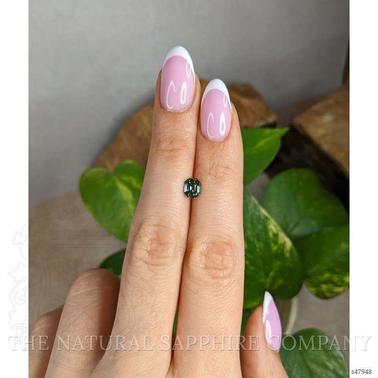 1.06 Ct. Green Sapphire from Madagascar
