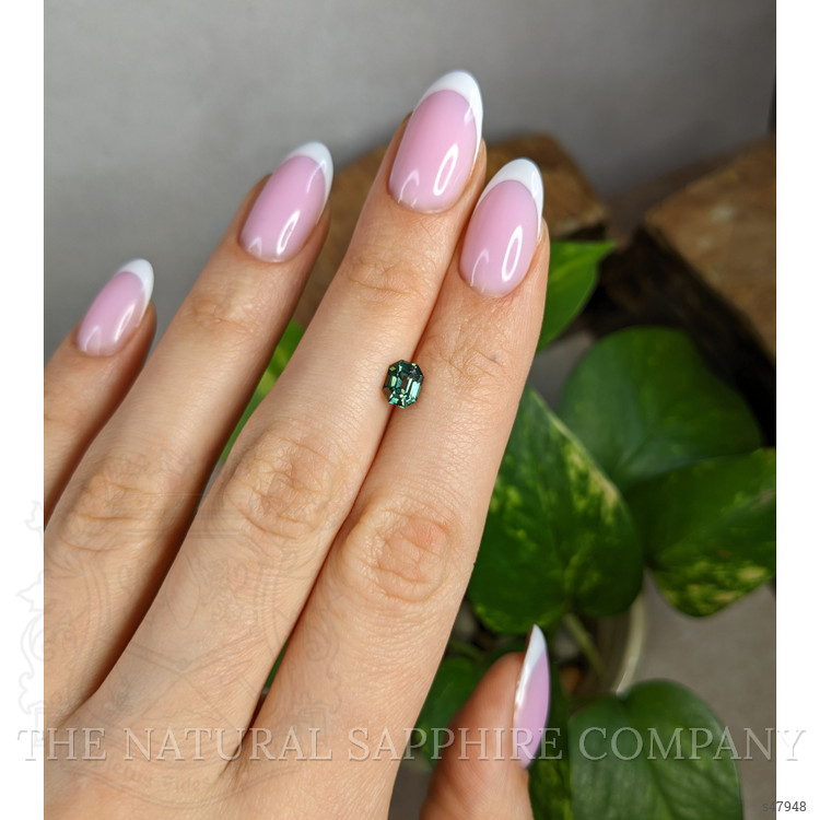 1.06 Ct. Green Sapphire from Madagascar