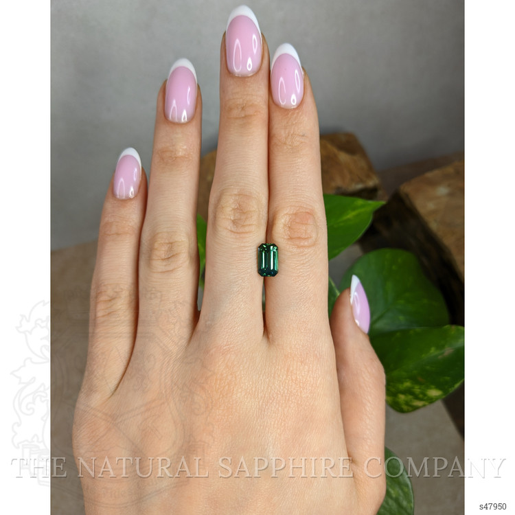 2.90 Ct. Bluish Green Sapphire from Madagascar