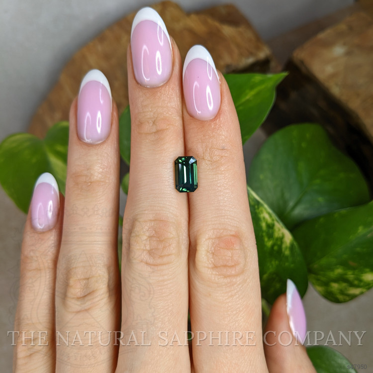 2.90 Ct. Bluish Green Sapphire from Madagascar