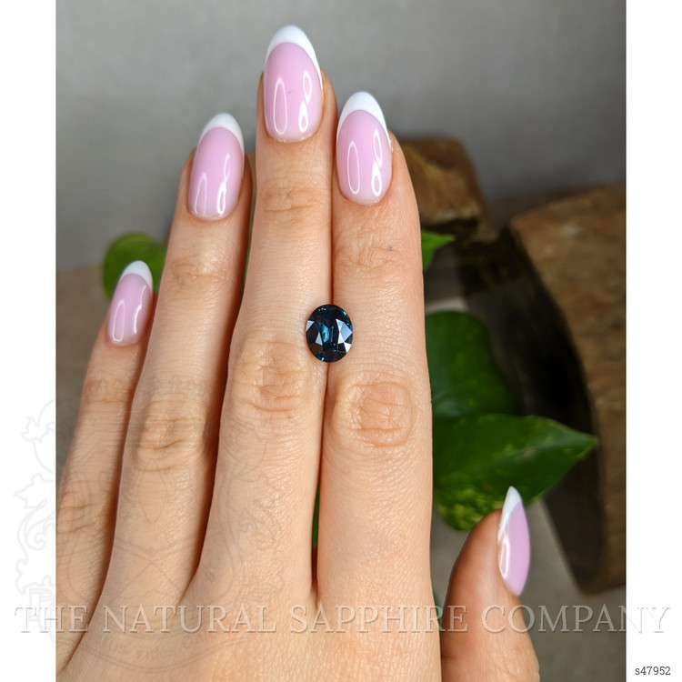 3.39 Ct. Greenish Blue Sapphire from Madagascar