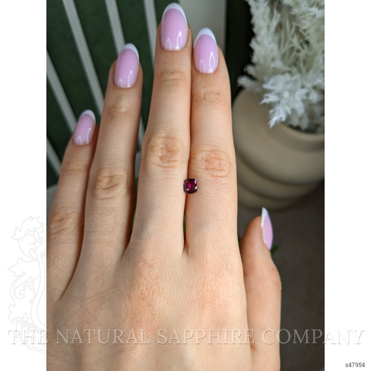 0.83 Ct. Purplish Pink Sapphire from Madagascar