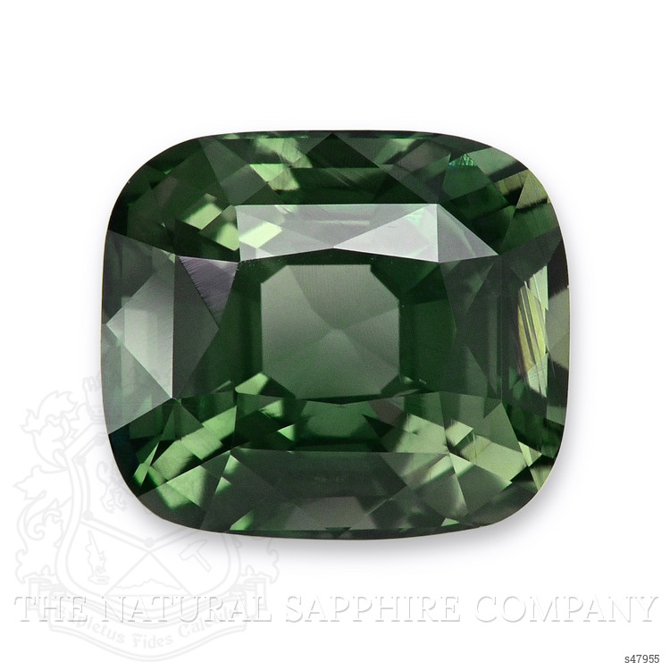 6.08 Ct. Green Sapphire from Ceylon (Sri Lanka)