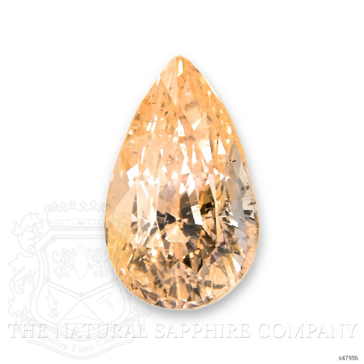 3.04 Ct. Peach Sapphire from Ceylon (Sri Lanka)